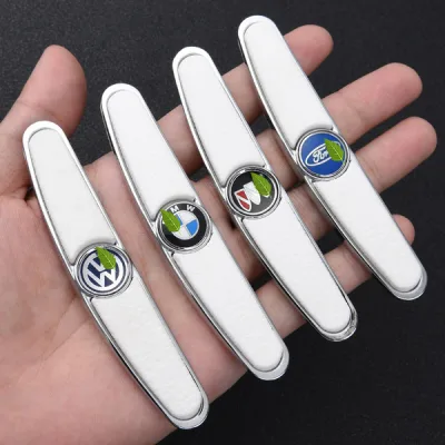 4 Pitch Car door anti-collision strip metal anti-collision strip anti-collision patch anti-scratch strip car anti-scratch strip universal invisible decoration