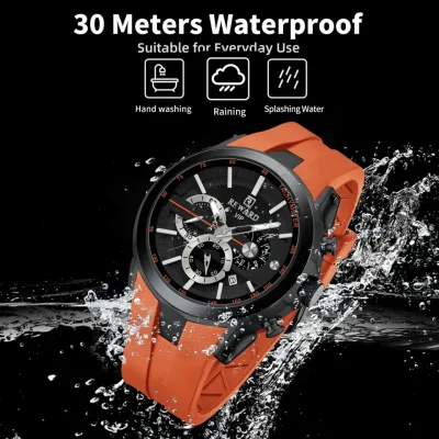 Reward VIP II Luxury Watch for Men - Sport Casual Chronograph